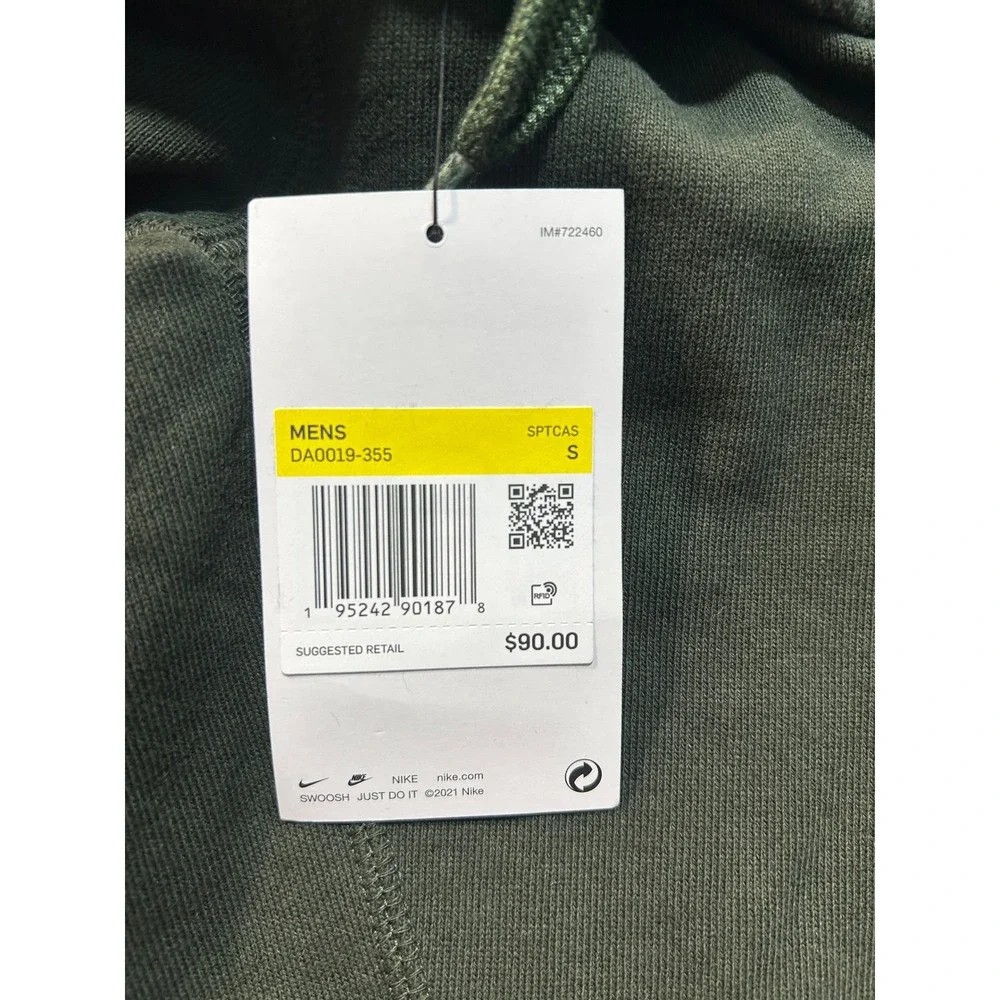 Nike‎ Tech Fleece Joggers Mens Small Olive Green